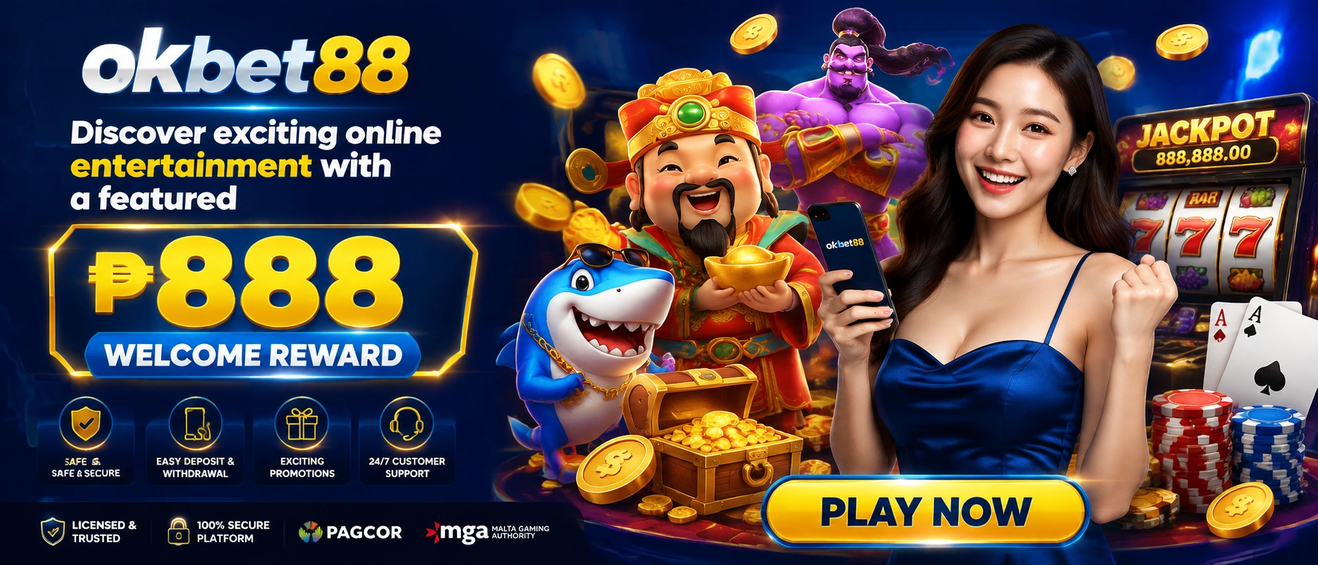 OKBET88 Philippines homepage visual 2