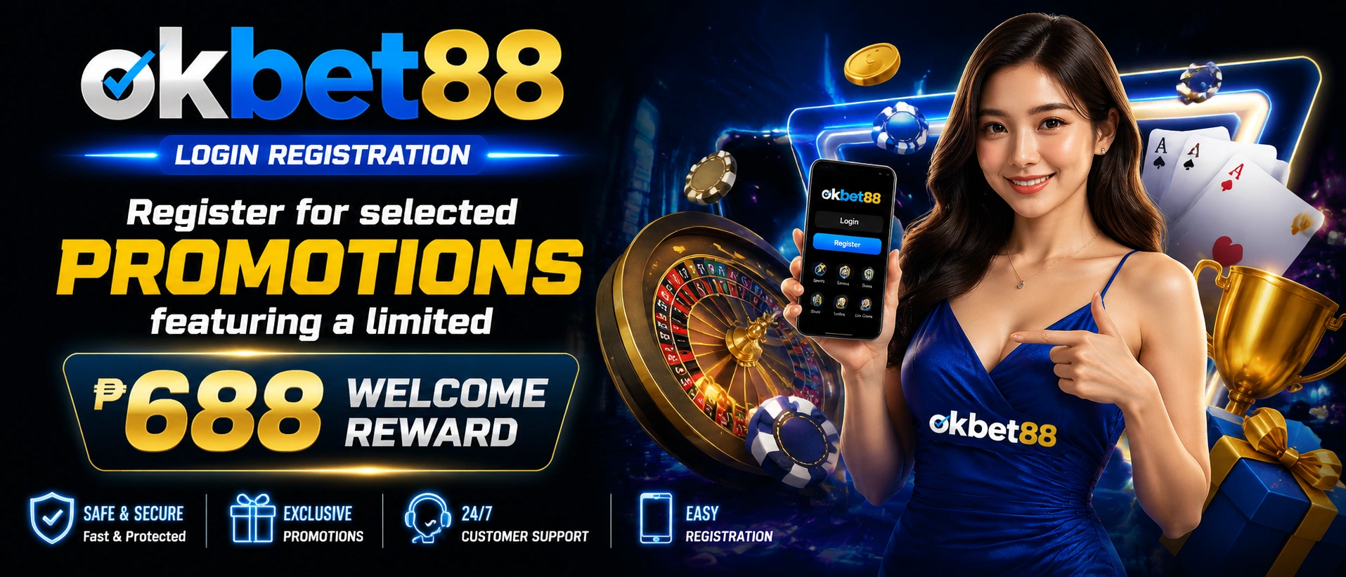 OKBET88 Philippines homepage visual 4