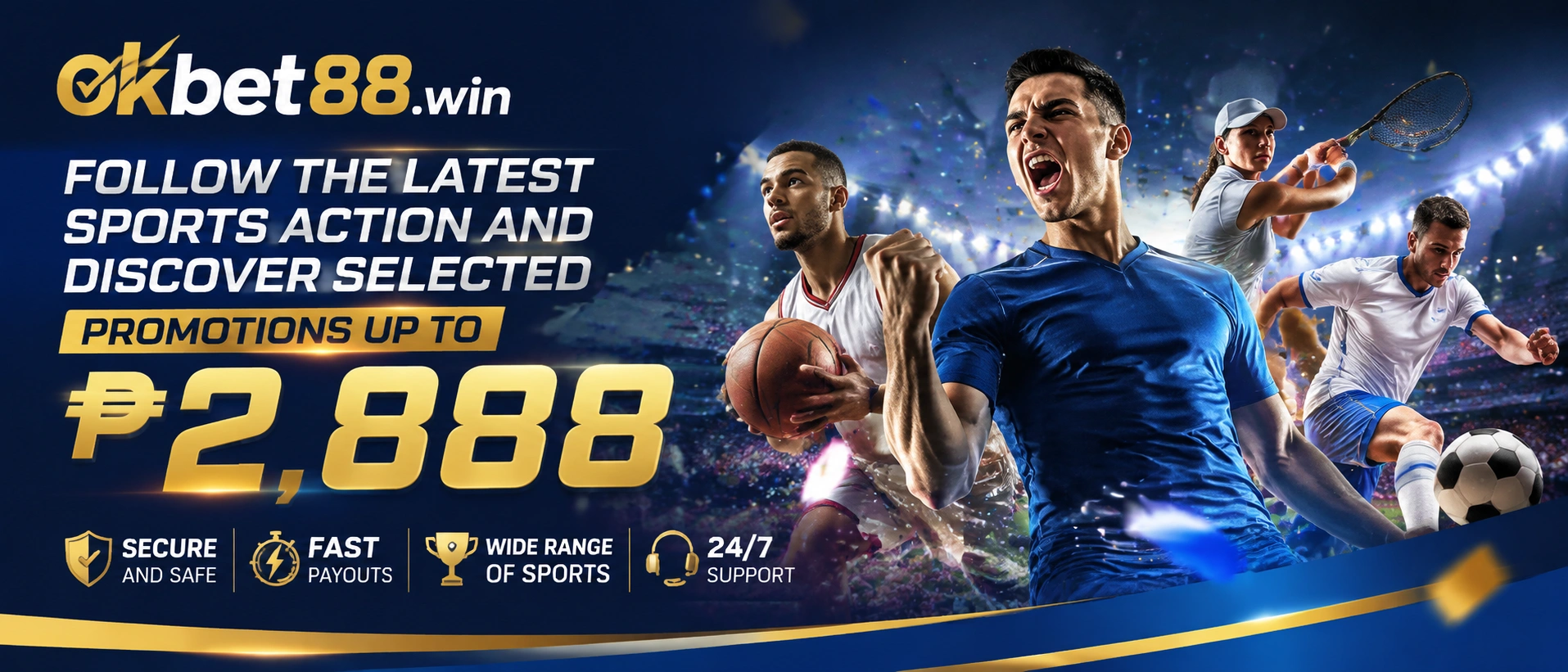 OKBET88 sports hero visual